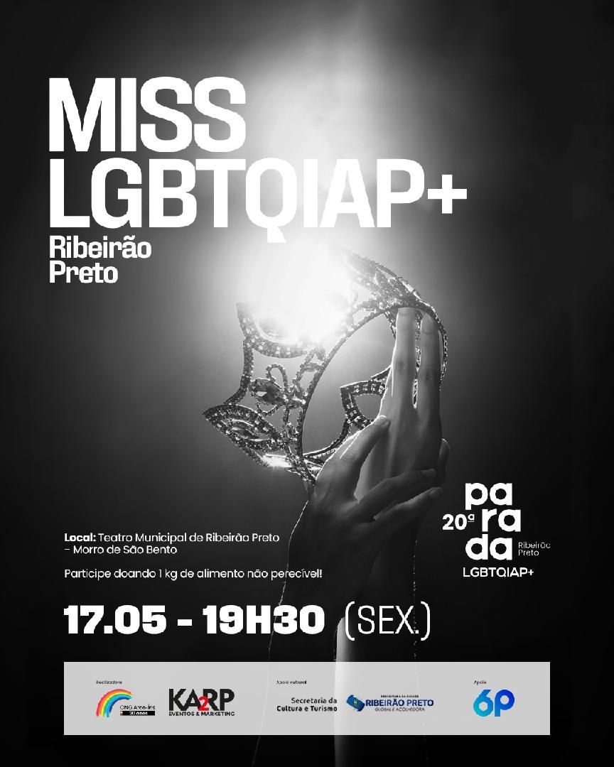 Palco Do Teatro Municipal Recebe Concurso Miss E Mister Lgbtqiap