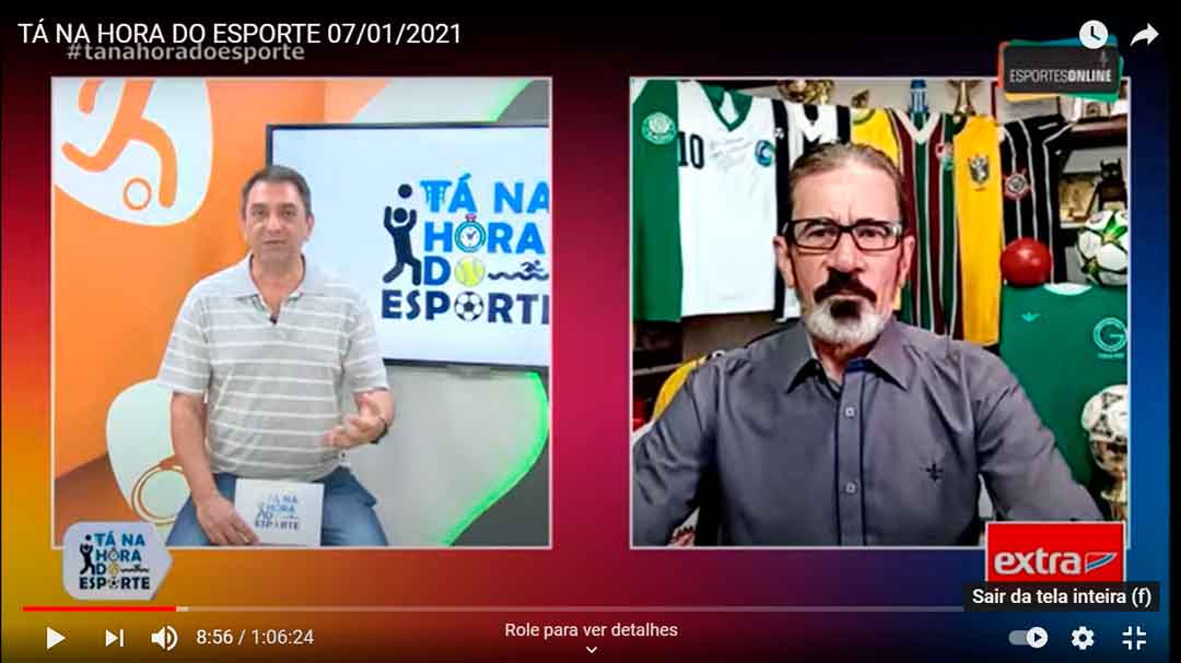 Tá Na Hora Do Esporte 07-01-2021