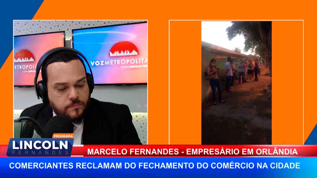 Protesto De Empresários Em Orlândia