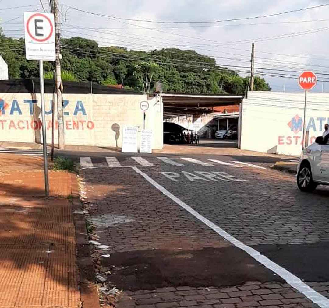 Transerp Implanta Área De Carga E Descarga Na Rua Minas