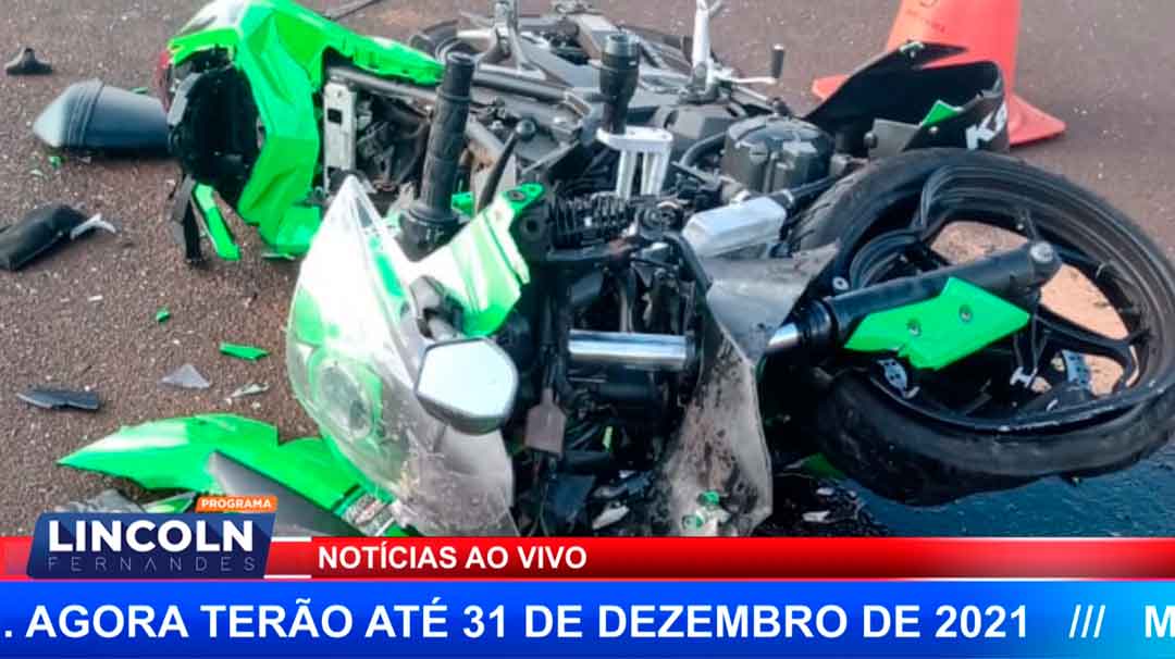 Acidente Com Moto Potente Na Av. Maurilio Biagi