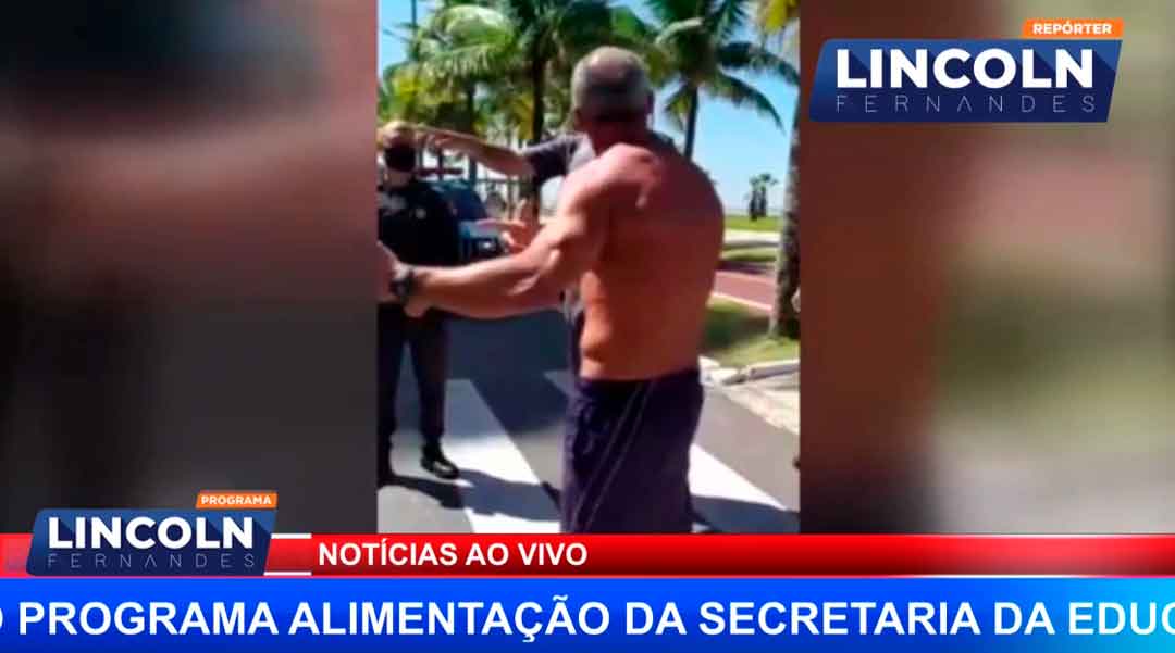 Ambulante Chama Polícia E Gcm Para A Briga No Litoral