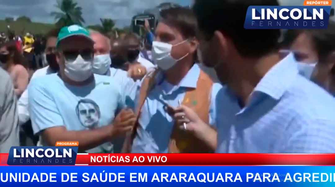 Bolsonaro Chama Repórter De Idiota Em Visita A Bahia