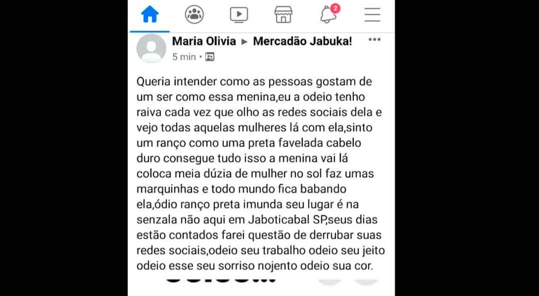 Lamentável Ato De Racismo Em Jaboticabal