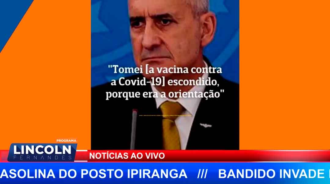 Ministro Confessa Que Tomou Vacina Escondido