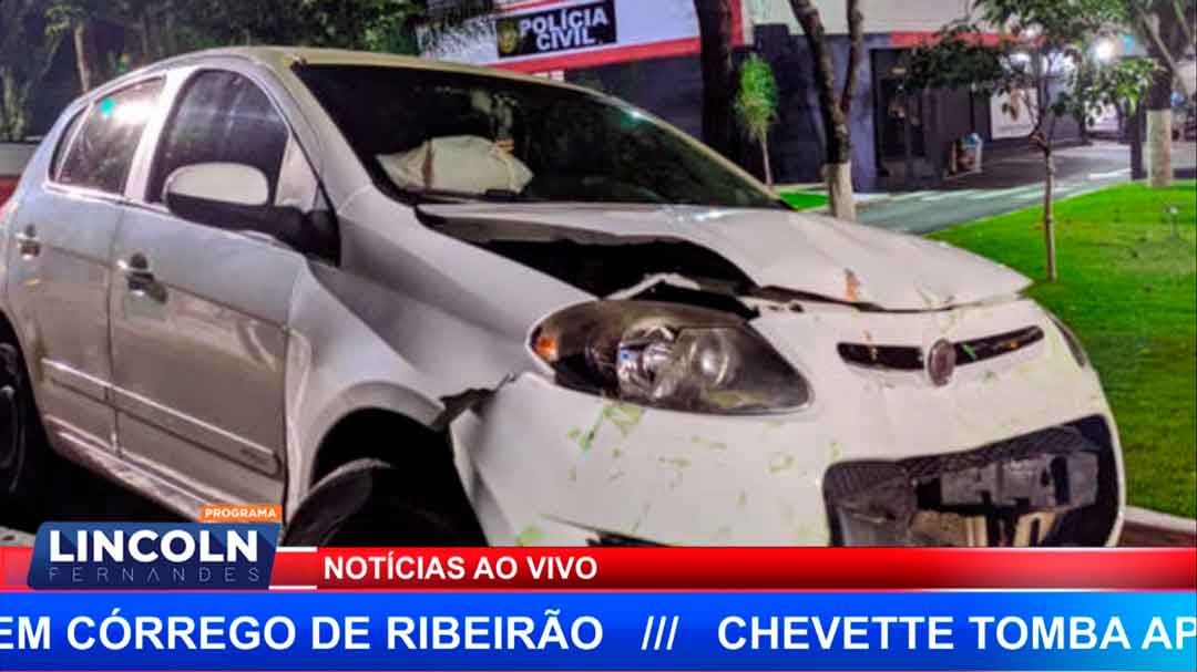 Motorista Desobedece Ordem Parar, Tenta Fugir E Bate O Carro Várias Vezes