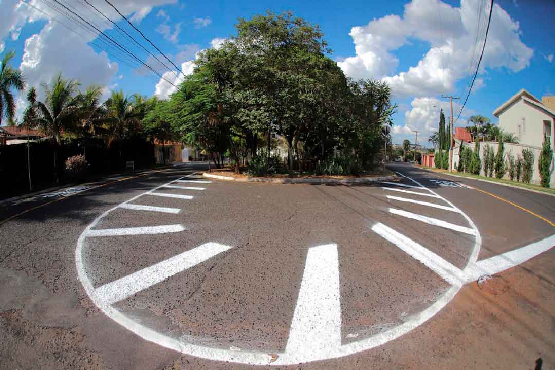 Ruas Do Bairro City Ribeirão Ganham Nova Sinalização