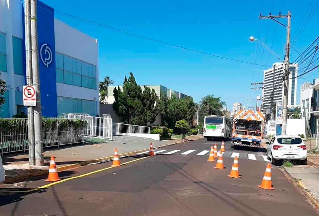 Via Do Alto Da Boa Vista Recebe Nova Sinalização