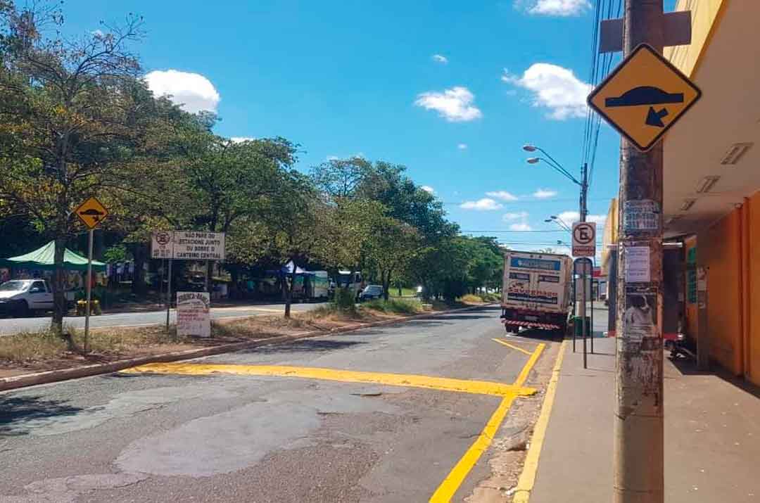 Avenida Monteiro Lobato Tem Sinalização Renovada