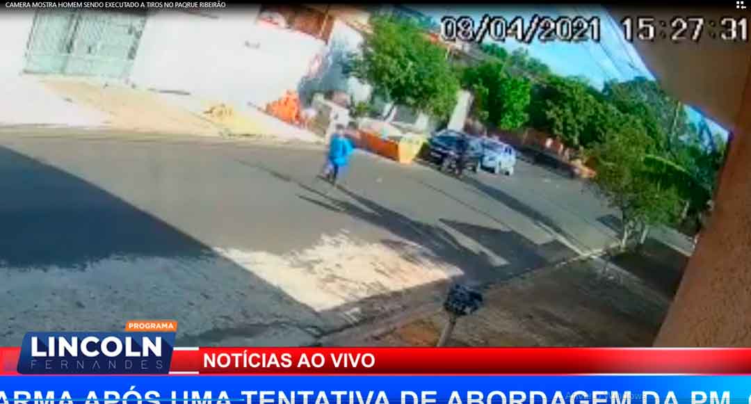 Câmera Mostra Homem Sendo Executado A Tiros No Pq. Ribeirão