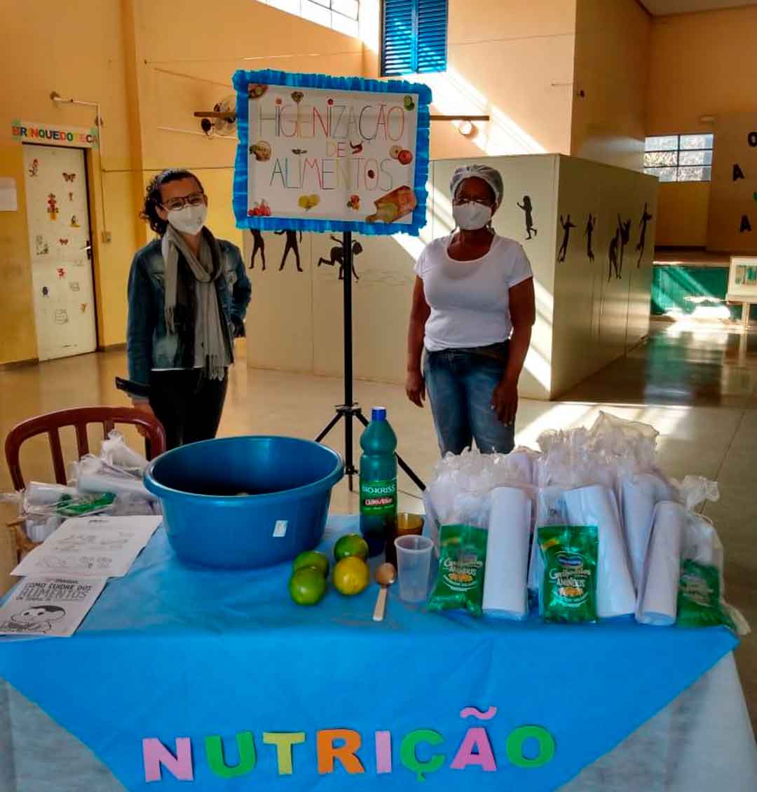 Crianças Do Simioni Participam De Oficina Para Higienização De Alimentos