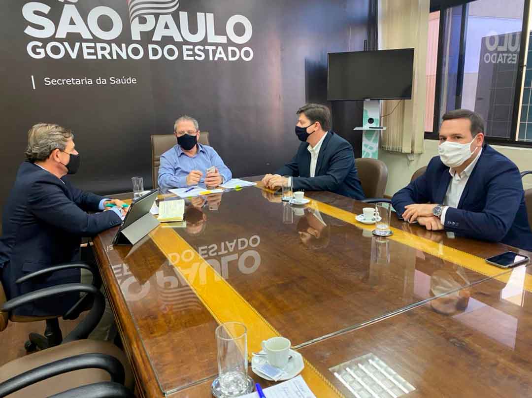 Prefeito Se Reúne Com Secretário Estadual De Saúde Para Tratar De Hospital Veterinário Em Ribeirão