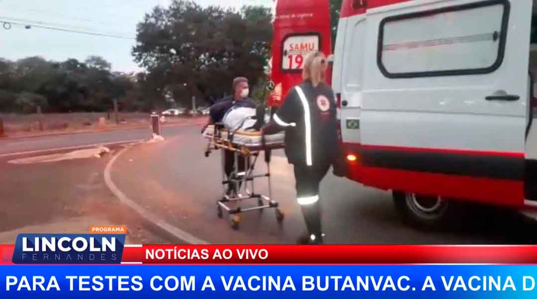 Acidente No Novo Trecho Da Av.  Adelmo Perdizza Em Ribeirão Preto