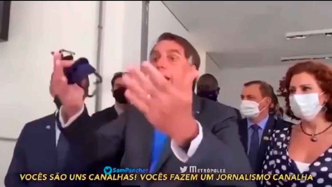 Bolsonaro Dispara Contra Repórter E Rede Globo Durante Coletiva