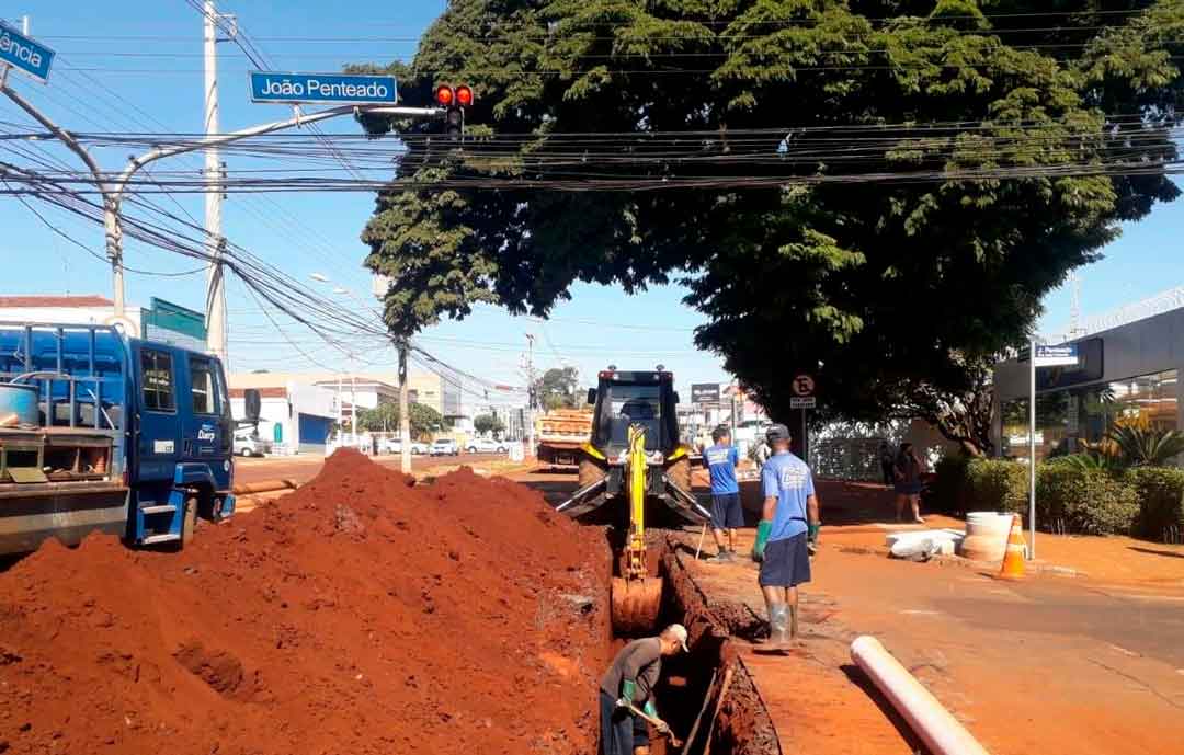 Concluída Troca De 380 Metros De Rede De Esgoto Na Avenida Independência