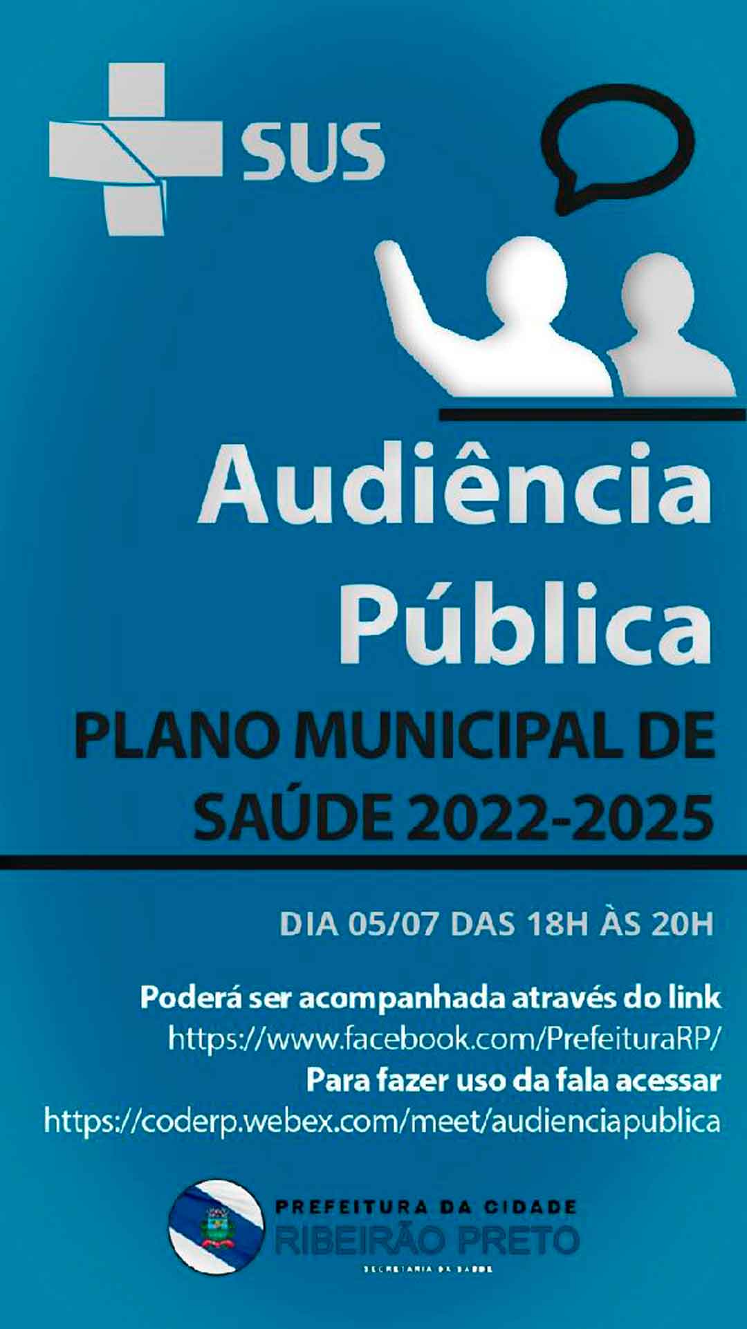 Plano Municipal De Saúde Promove Audiência Pública Online Dia 5 De Julho