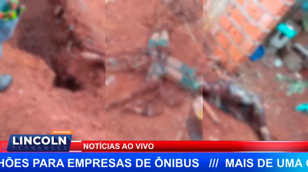 Polícia Encontra Corpo Enterrado No Quintal De Uma Casa No Pq.  Ribeirão