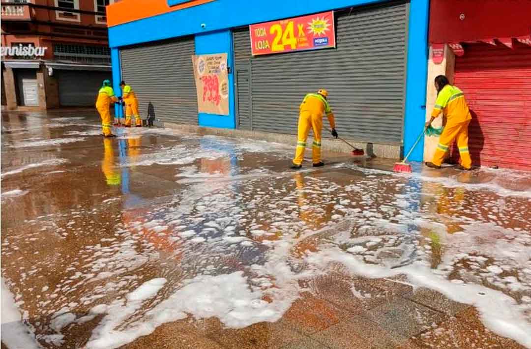 Calçadão Recebe Nova Ação De Limpeza No Final De Semana