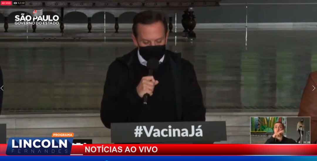 Dória Reclama Sobre A Liberação Das Vacinas Da Janssen Que Estão Estocadas