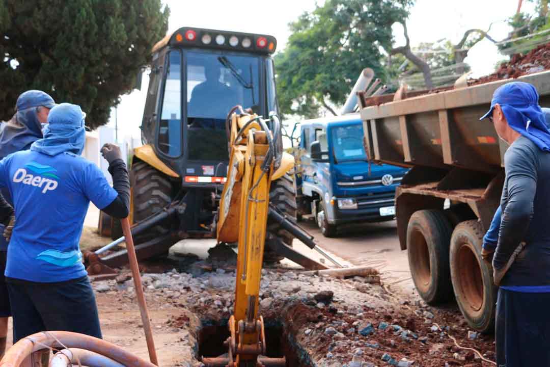 Daerp Implanta 150 Metros De Rede Para Melhorar O Abastecimento Na Avenida Meira Júnior