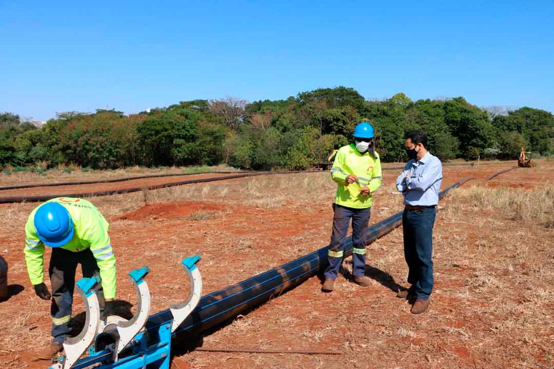 Iniciada A Implantação De 65 Km De Redes Adutoras Pelo Daerp