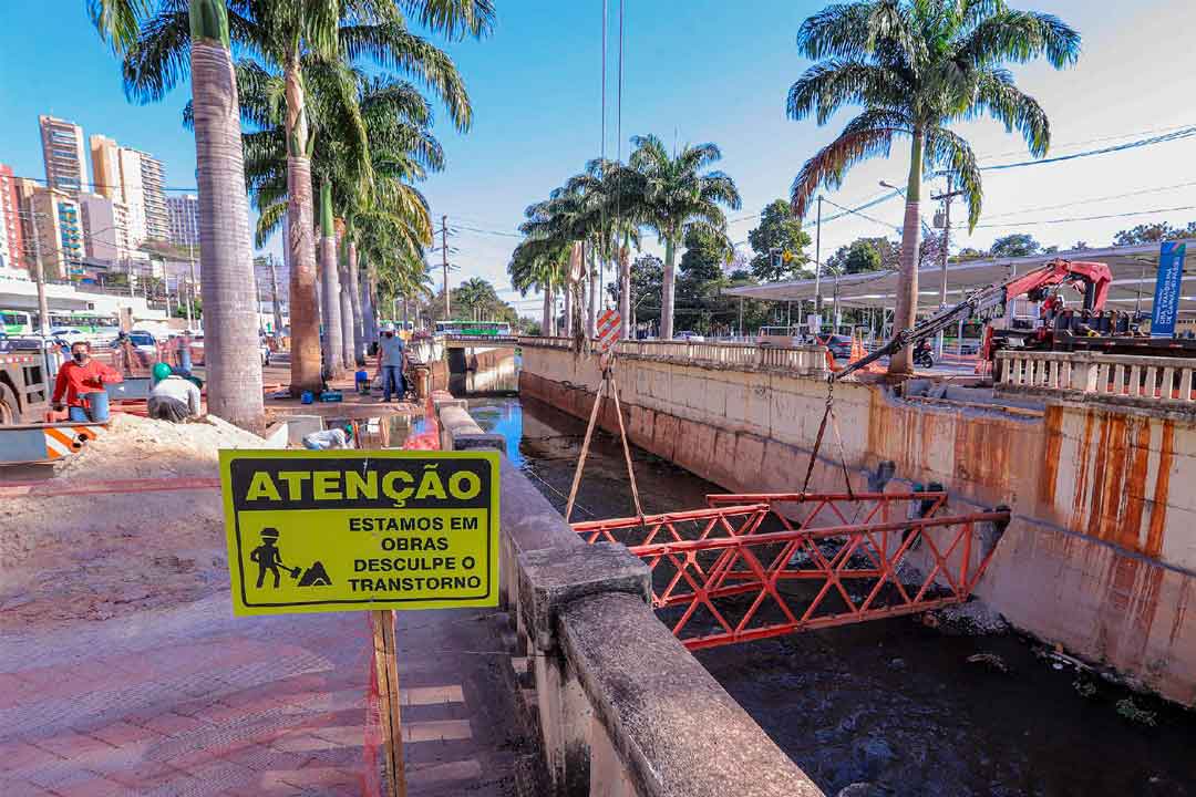 Passarela Na Jerônimo Gonçalves Chega A 40% Das Obras Concluídas