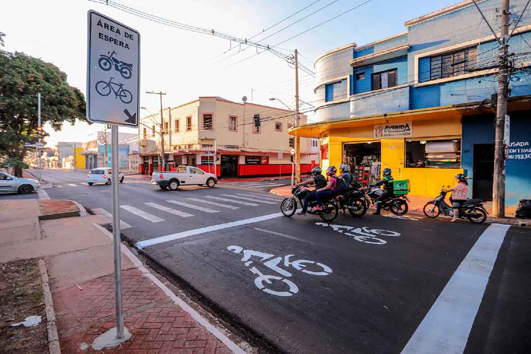 Transerp Cria Novas Áreas De Espera Para Motos E Bicicletas Na Francisco Junqueira