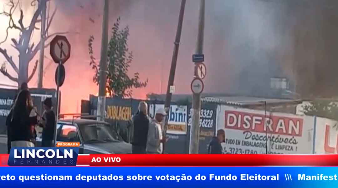 Incêndio Em Fabrica De Calçados Na Cidade De Franca