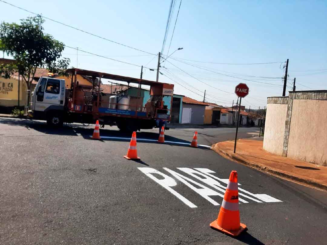 Sinalização É Renovada Em Ruas Do Jardim Alexandre Balbo