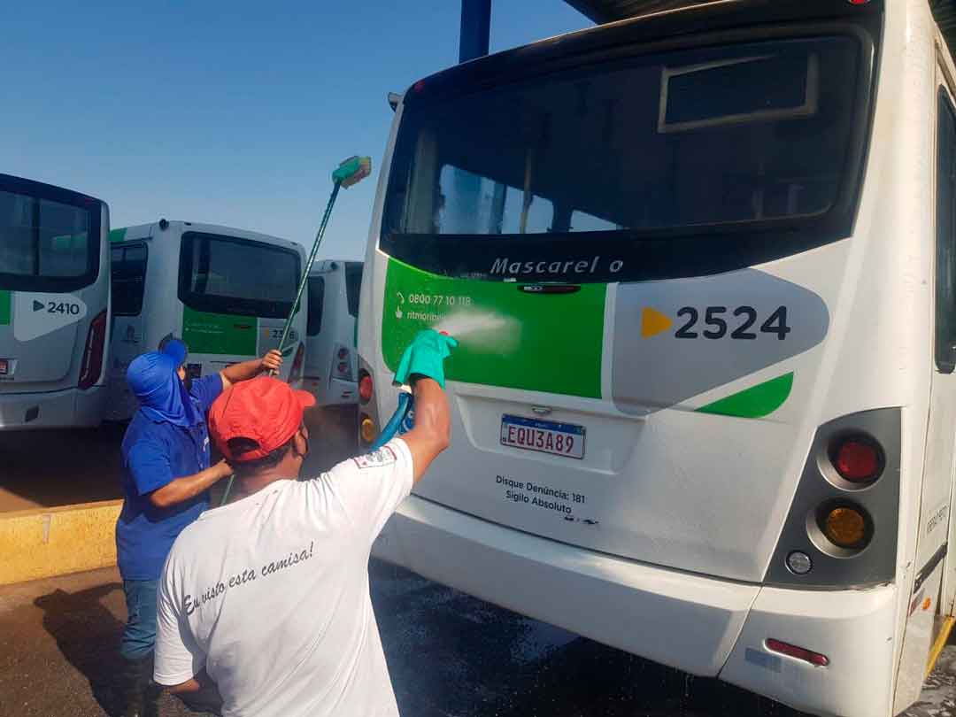 Transerp Faz Vistoria Em Garagem Do Transporte Coletivo