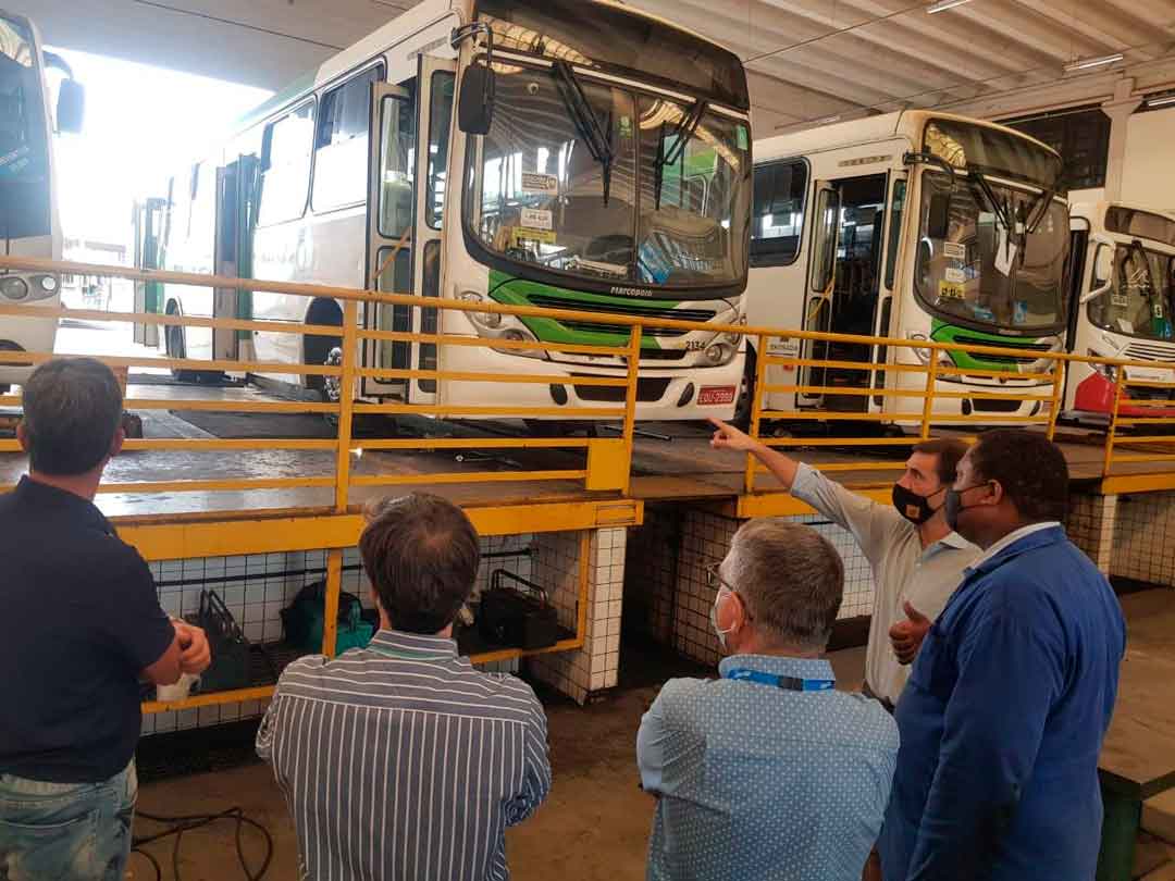 Transerp Intensifica Fiscalização Nas Garagens De Ônibus