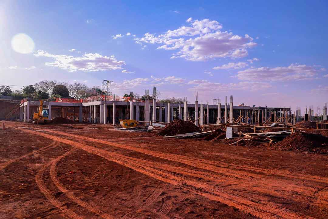 Ame Mais Idoso Está Com 2,4 Mil Metros De Laje Concretados