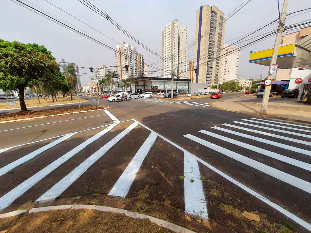 Avenidas Da Região Sul Recebem Melhorias Na Sinalização