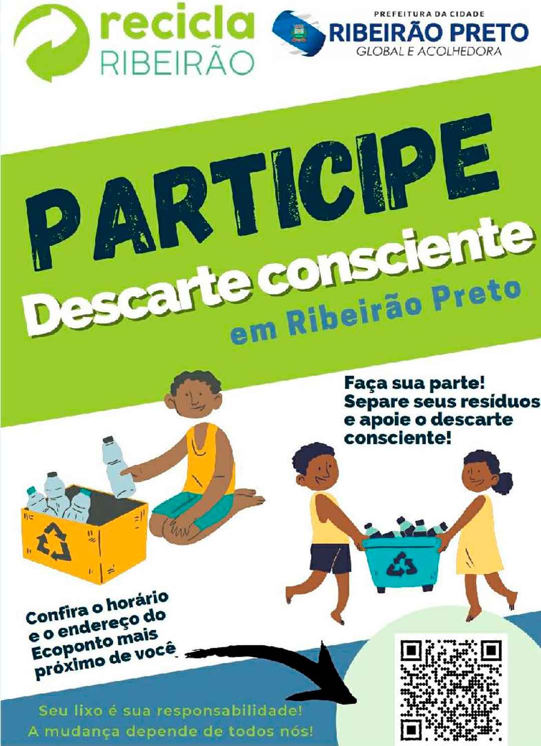 Campanha Da Secretaria Do Meio Ambiente Conscientiza Sobre Descarte Correto De Resíduos