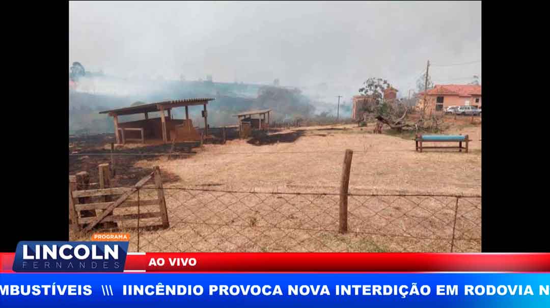 Fogo Atinge Fazenda Da Embrapa Em São Carlos