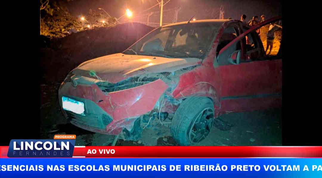 Motorista Fica Em Estado Grave Após Bater Em Barranco E Capotar Em Rodovia