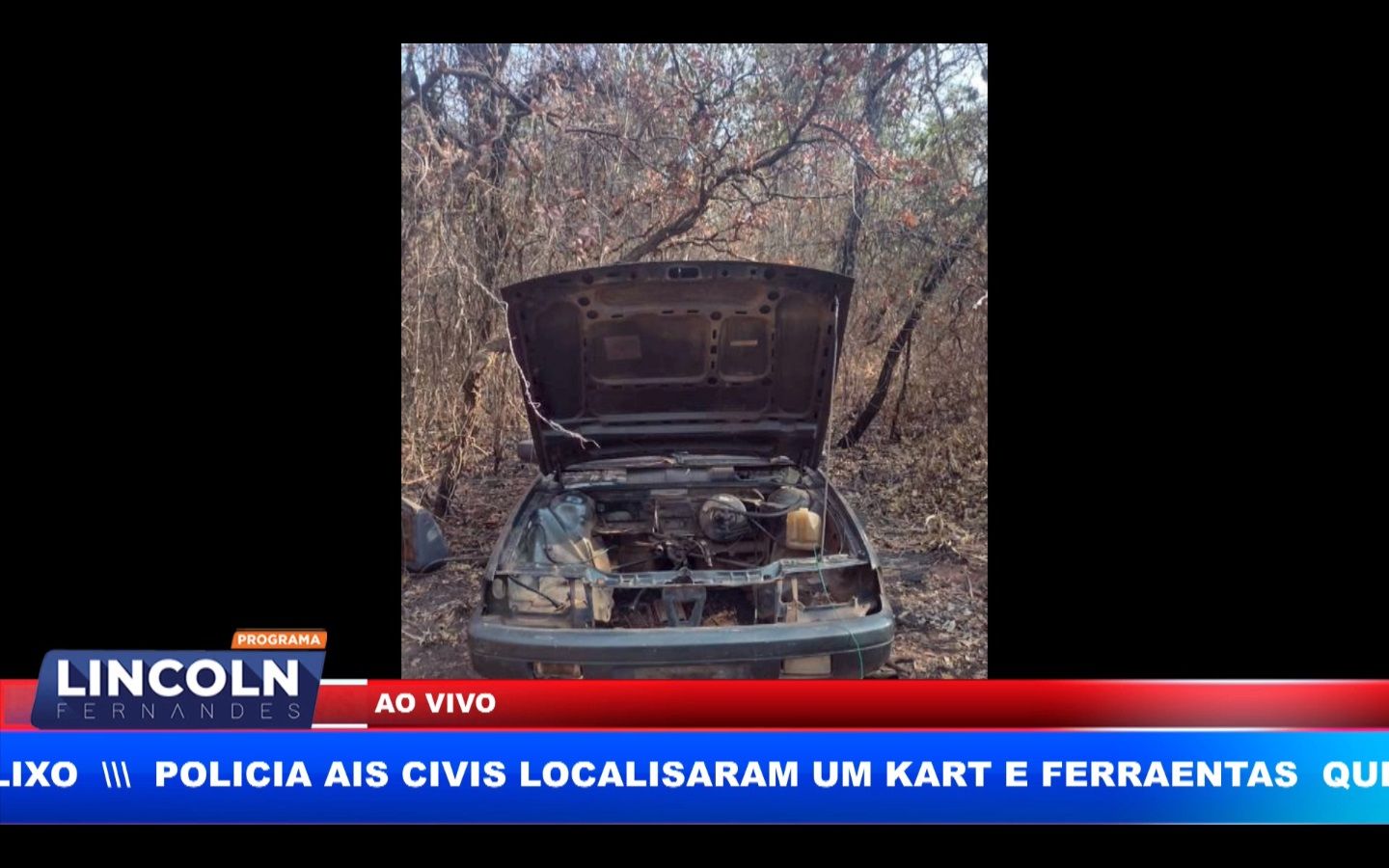 Polícia Militar Localiza Carros Depenados Em Mata Na Sp-215