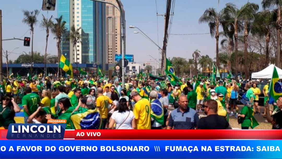 Ribeirão Tem Manifestação A Favor Do Governo Bolsonaro