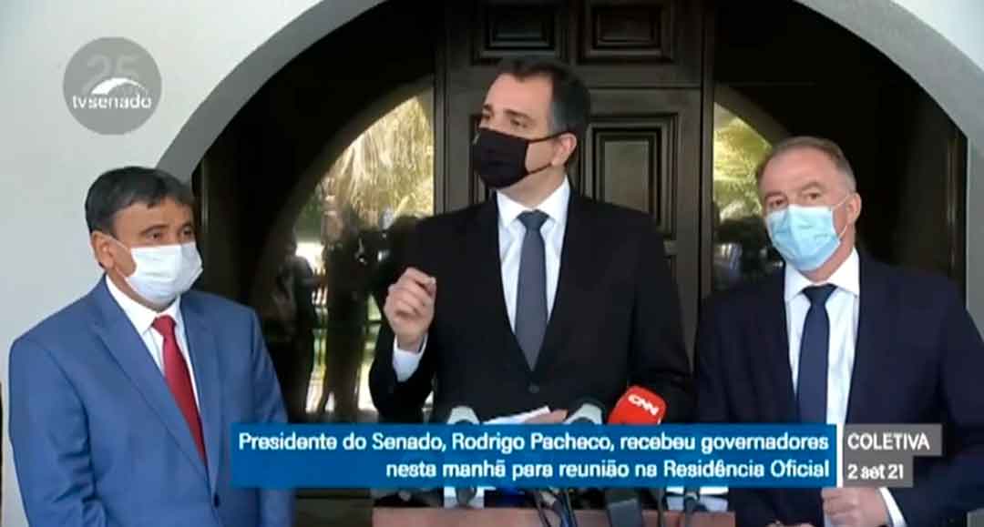 Rodrigo Pacheco Fala Sobre Encontro Com Governadores, Defende A Democracia E Manda Recado Importante