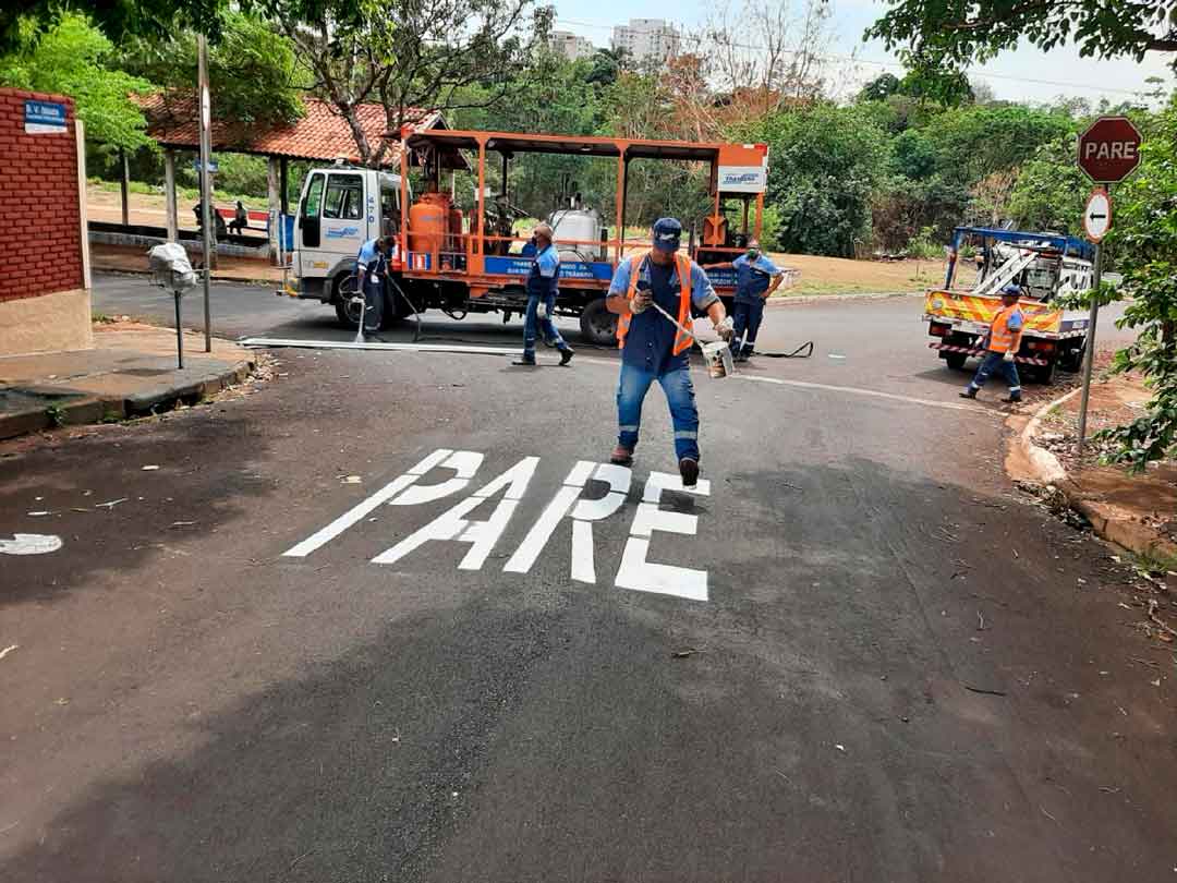 Ruas Do Jardim Castelo Branco Recebem Renovação Na Sinalização