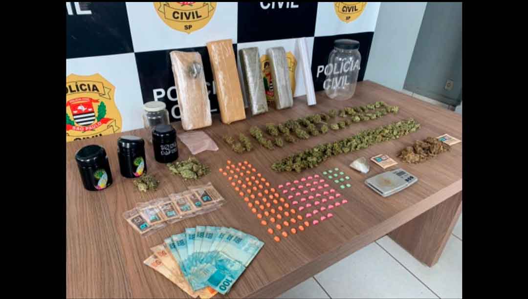 Traficante É Preso Com Mais De 100 Porções De Ecstasy E Mais De 4 Quilos De Maconha