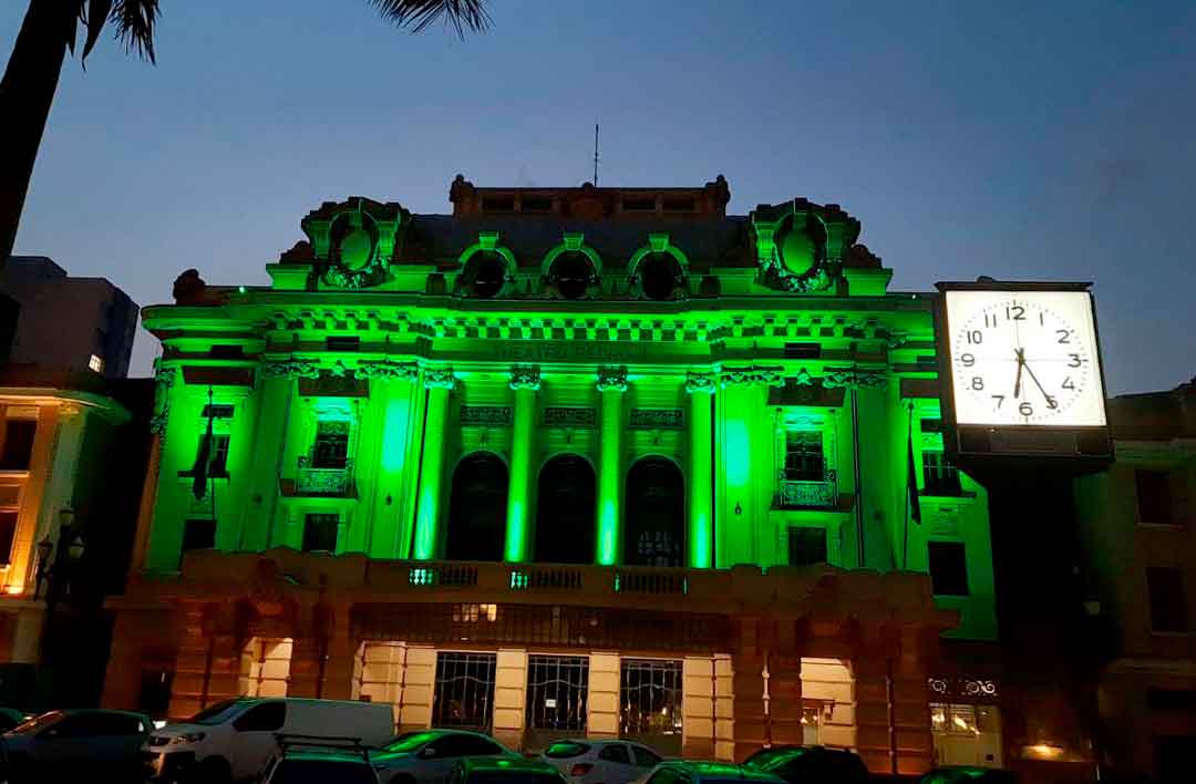 Theatro Pedro Ii Adere À Campanha Setembro Verde