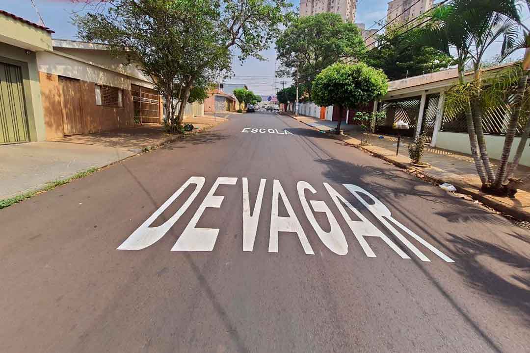 Via Do Alto Do Ipiranga Recebe Nova Sinalização