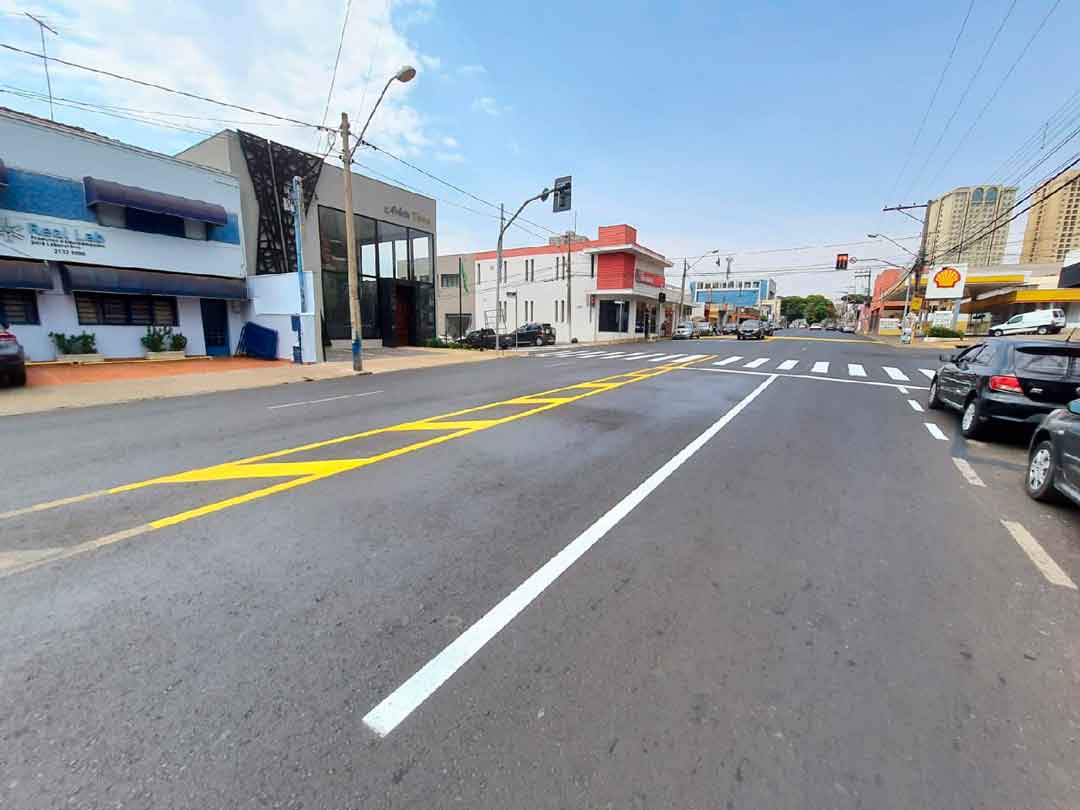 Avenida Portugal E Ruas Do Centro Recebem Melhorias Na Sinalização