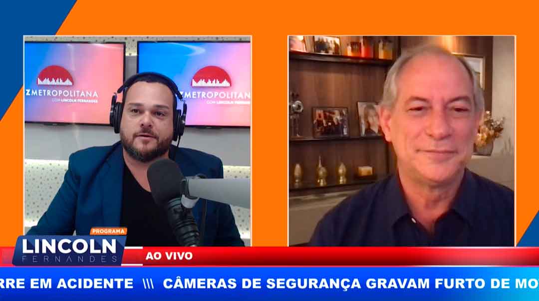 Ciro Gomes É Entrevistado No Programa Voz Metropolitana