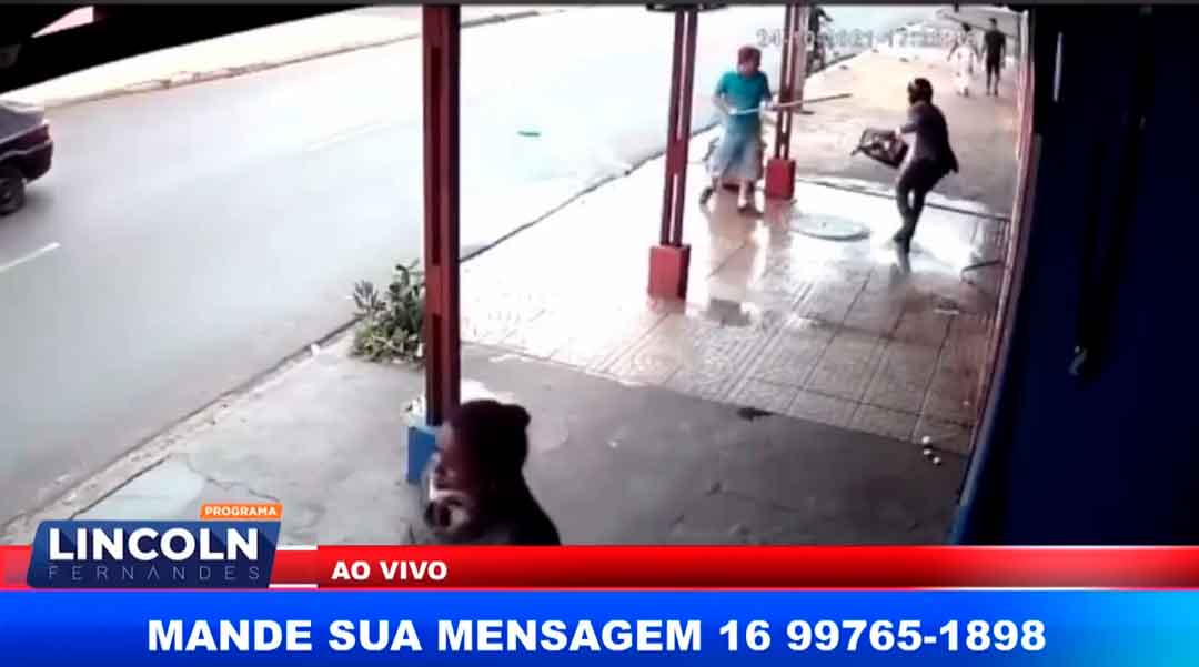 Comerciante Reage A Assalto E Bate Nos Bandidos Com Um Cabo De Rodo