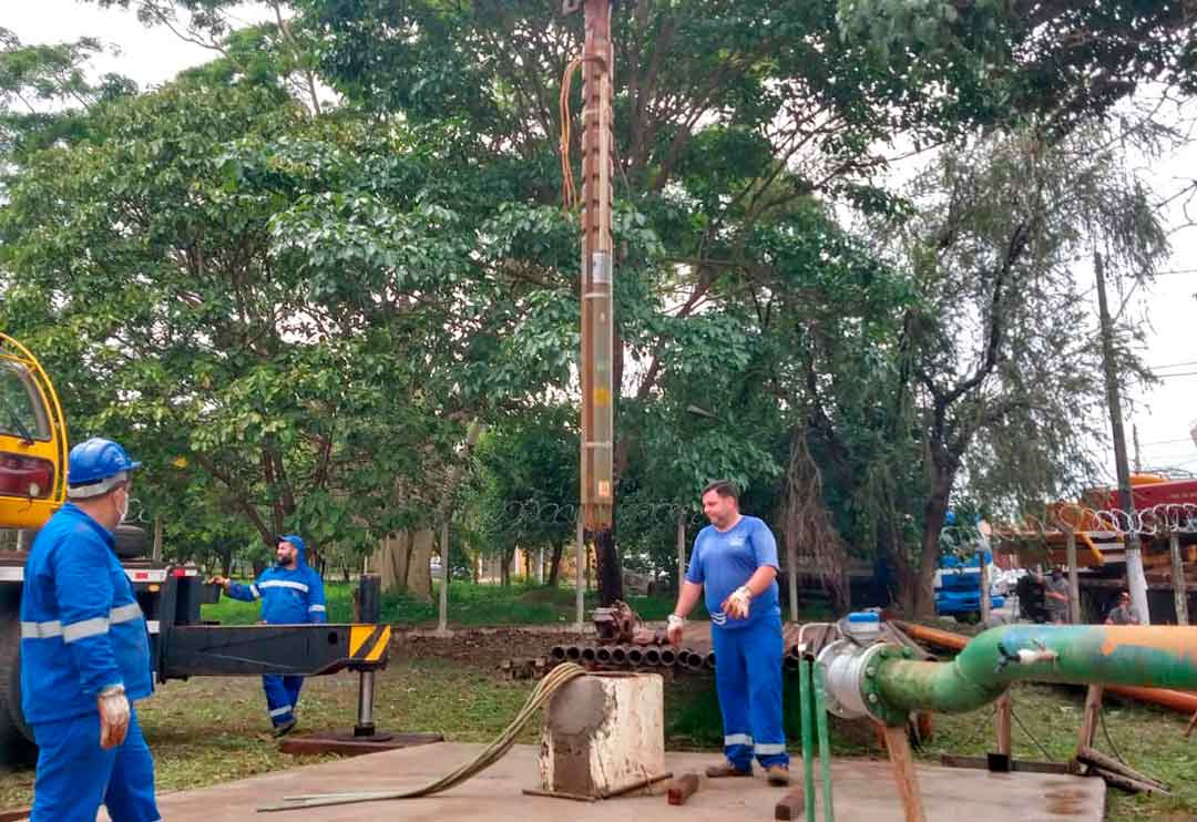 Daerp Inicia Recuperação Do Poço Do Jardim Independência