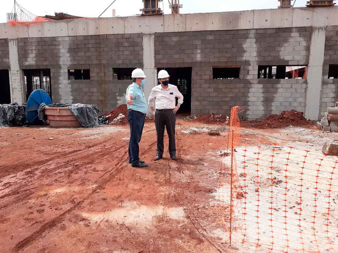 Secretário Da Saúde Visita Obra Do Ame Mais Idoso E Unidades De Saúde