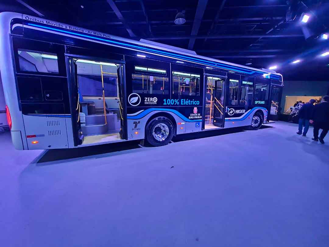 Novo Modelo De Ônibus 100% Elétrico É Apresentado Para Ribeirão Preto