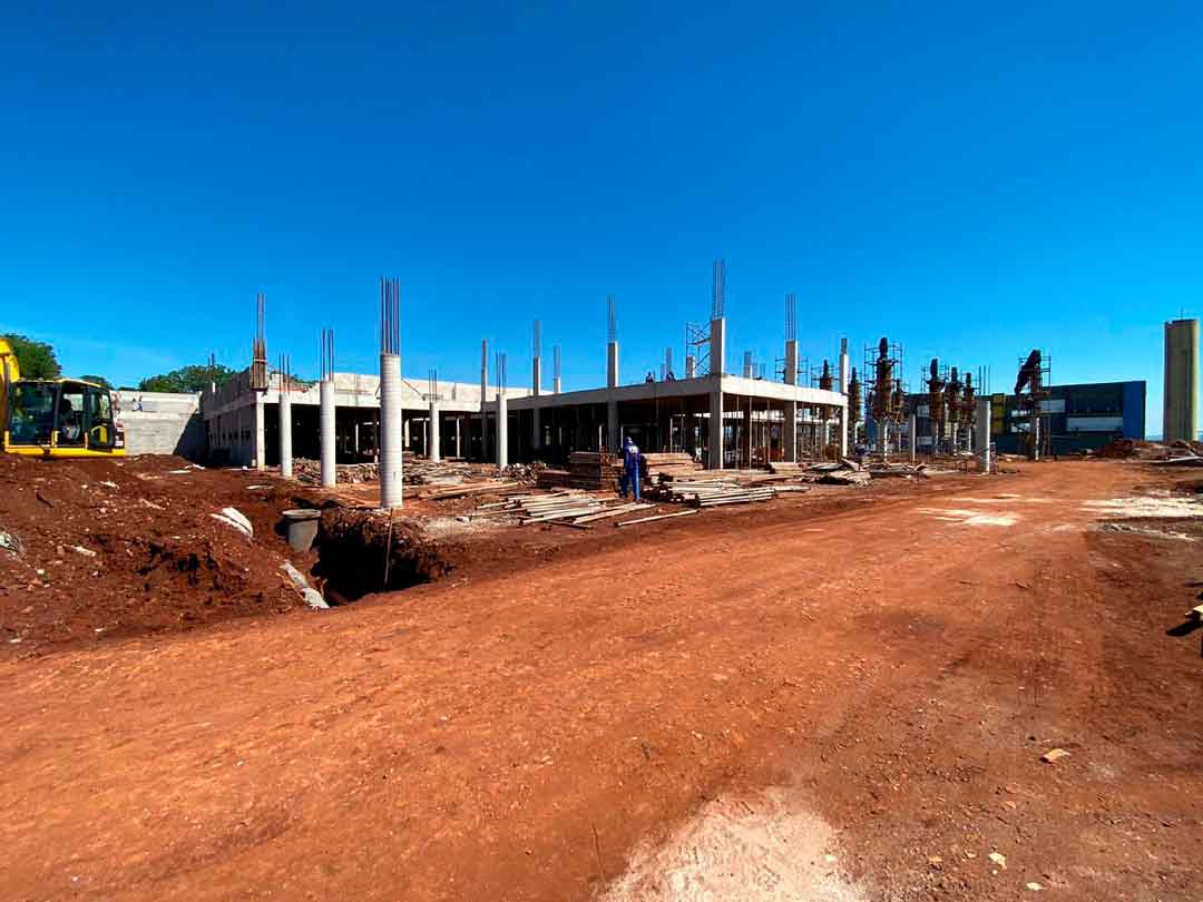 Obra Do Ame Mais Idoso Conclui Instalação De Lajes Estruturais